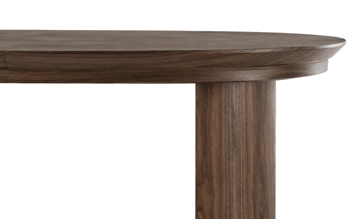 Como utdragbart matbord 200–290 cm – Valnöt