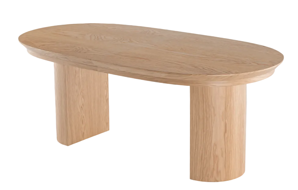 Como utdragbart matbord 200–290 cm – Natur-ek