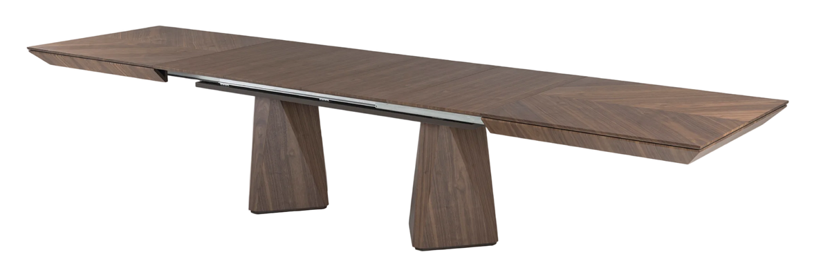 Diamond utdragbart matbord 200–400 cm – Amerikansk valnöt