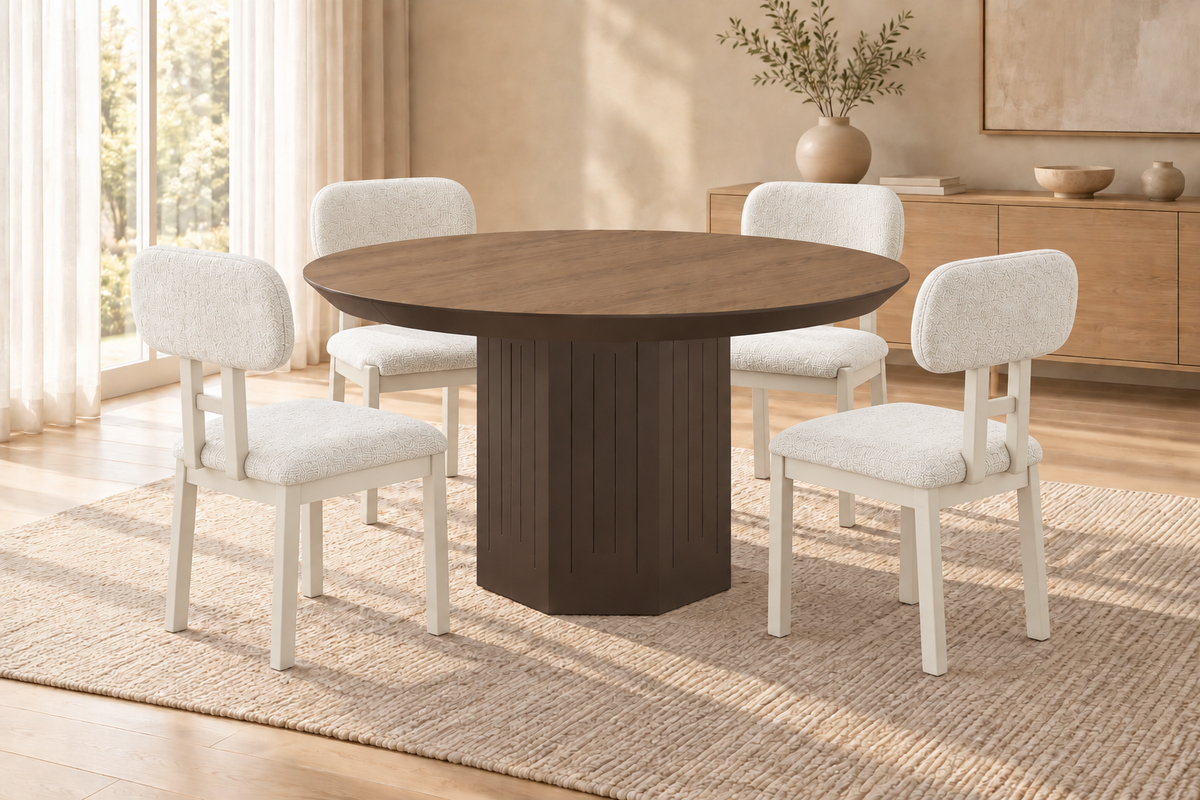 Eetkamerset Master 130-322 + 4 Class-stoelen