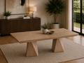 Diamond uitschuifbare eettafel 200–400 cm – Naturel eiken